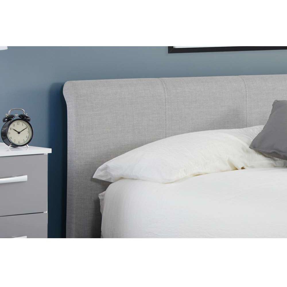 Stratus Double Grey Polyester Bed Image 3