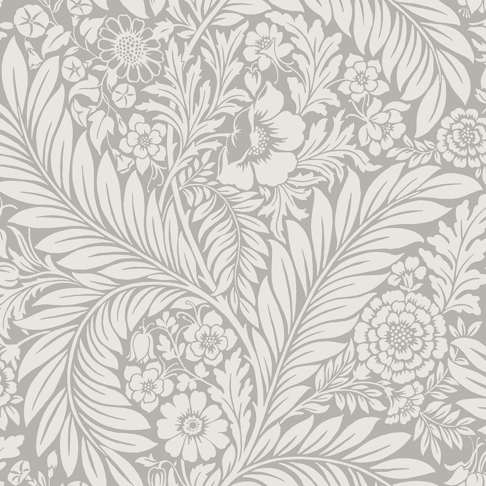 Belgravia Decor Florence Grey Wallpaper Image 1