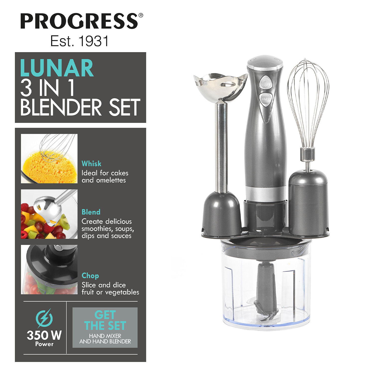 Salter Cosmos 3 in 1 Blender Set Image 2