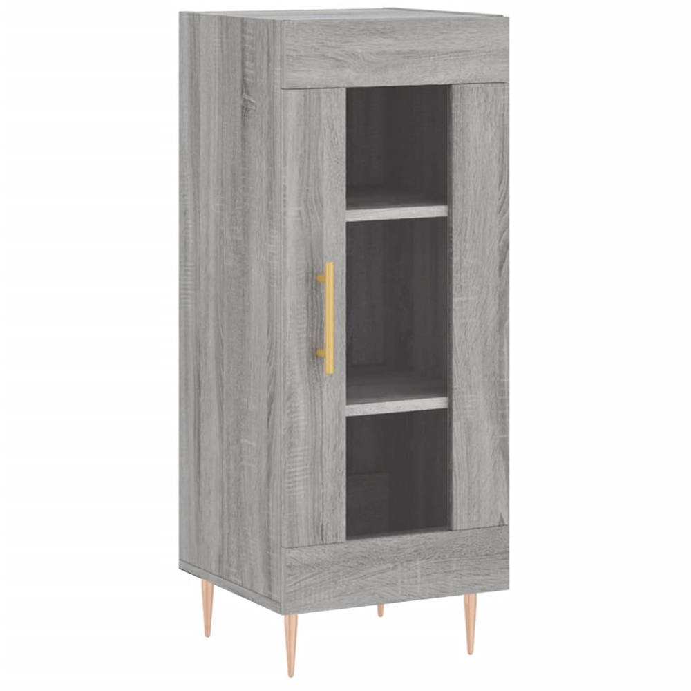 vidaXL 2 Door Grey Sonoma Highboard Image 5