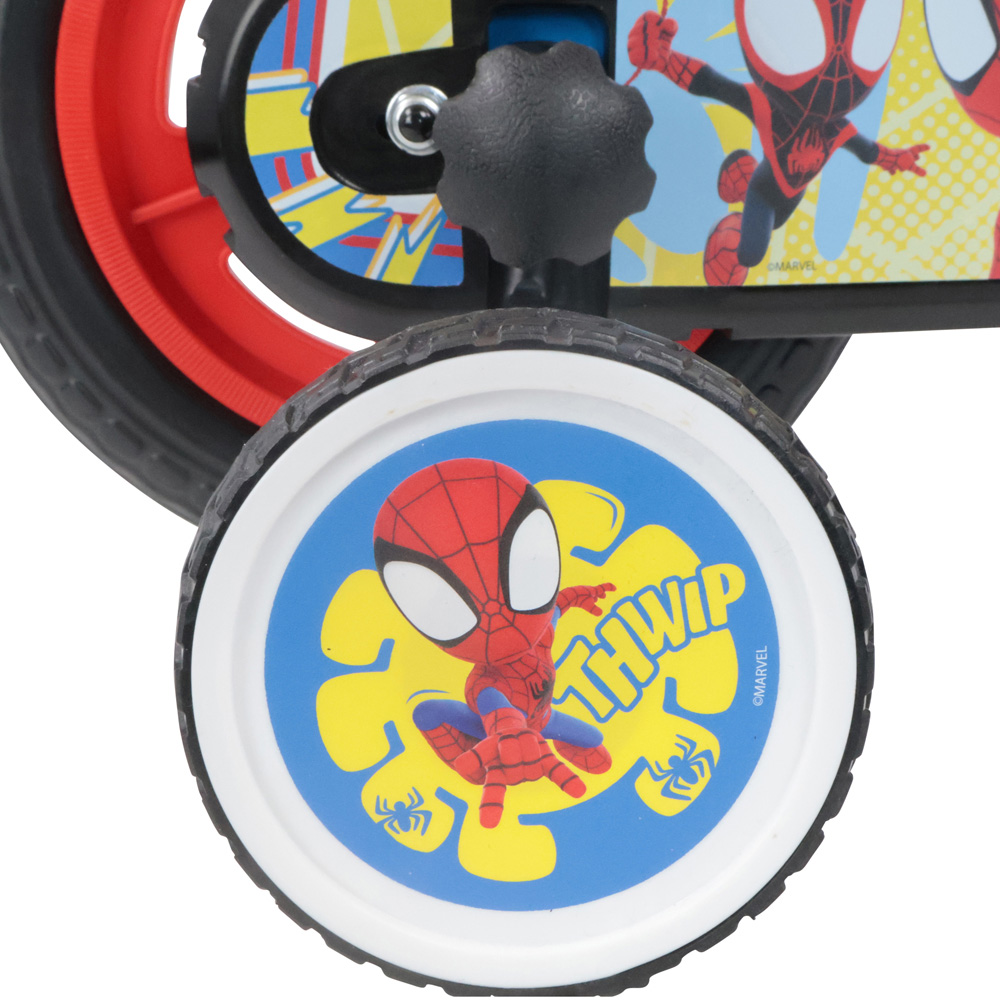 Denver Marvel Spidey 10 inch Kids Bicycle with Stabilisers Image 6