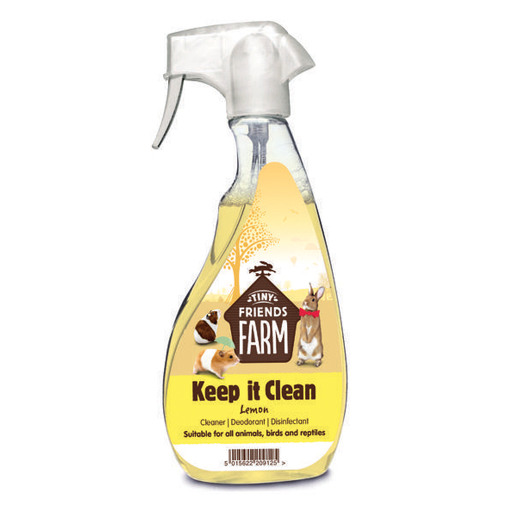 Tiny Friends Farm Keep it Clean Lemon/Lavender Spray 500ml Image 1