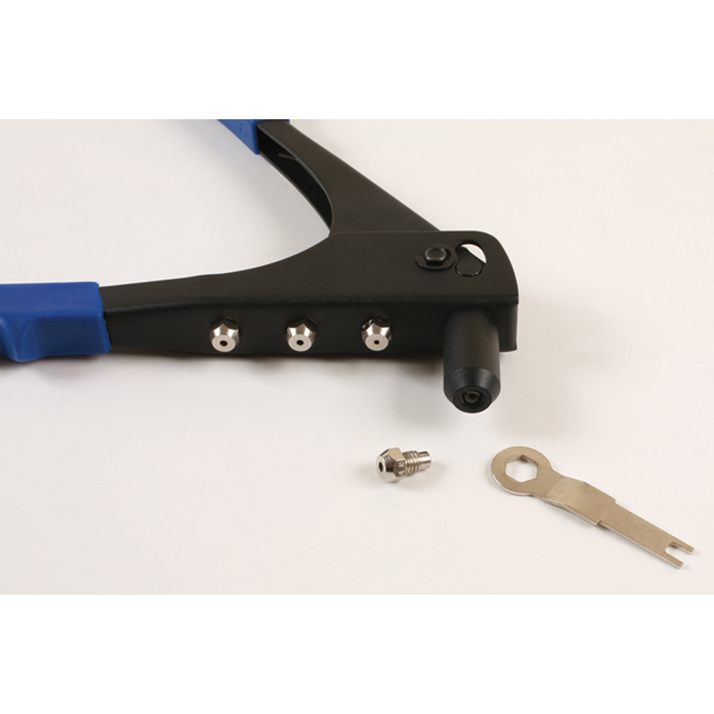 Laser 217 Standard Blue and Black Riveter with 30 Rivets Image 8