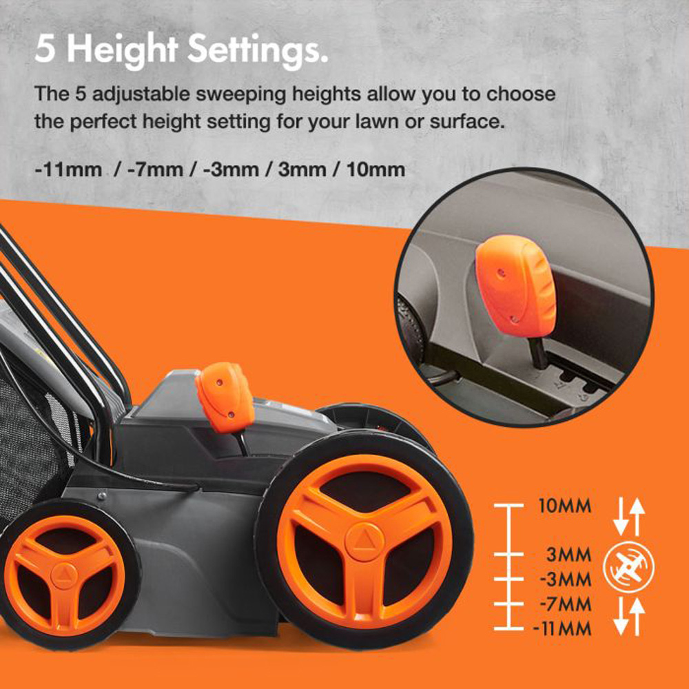 VonHaus 27370RG Artificial Grass Brush 1500W Image 6