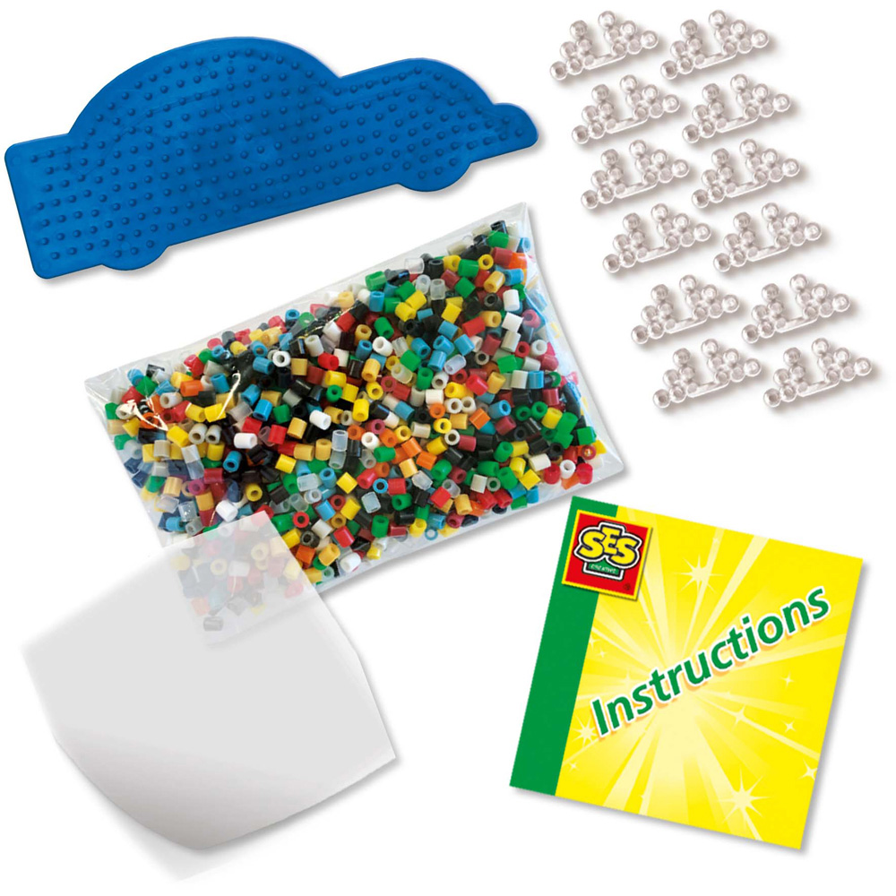 SES Creative Beedz Cars Iron On Beads Kit 1400 Piece Image 2