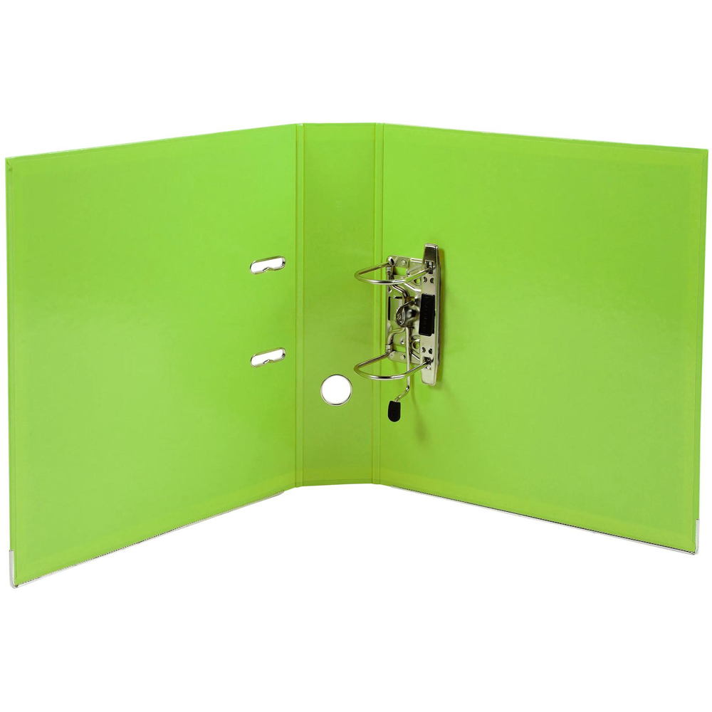 Exacompta Iderama PremTouch A4 Anise Green Lever Arch File 10 Pack Image 3