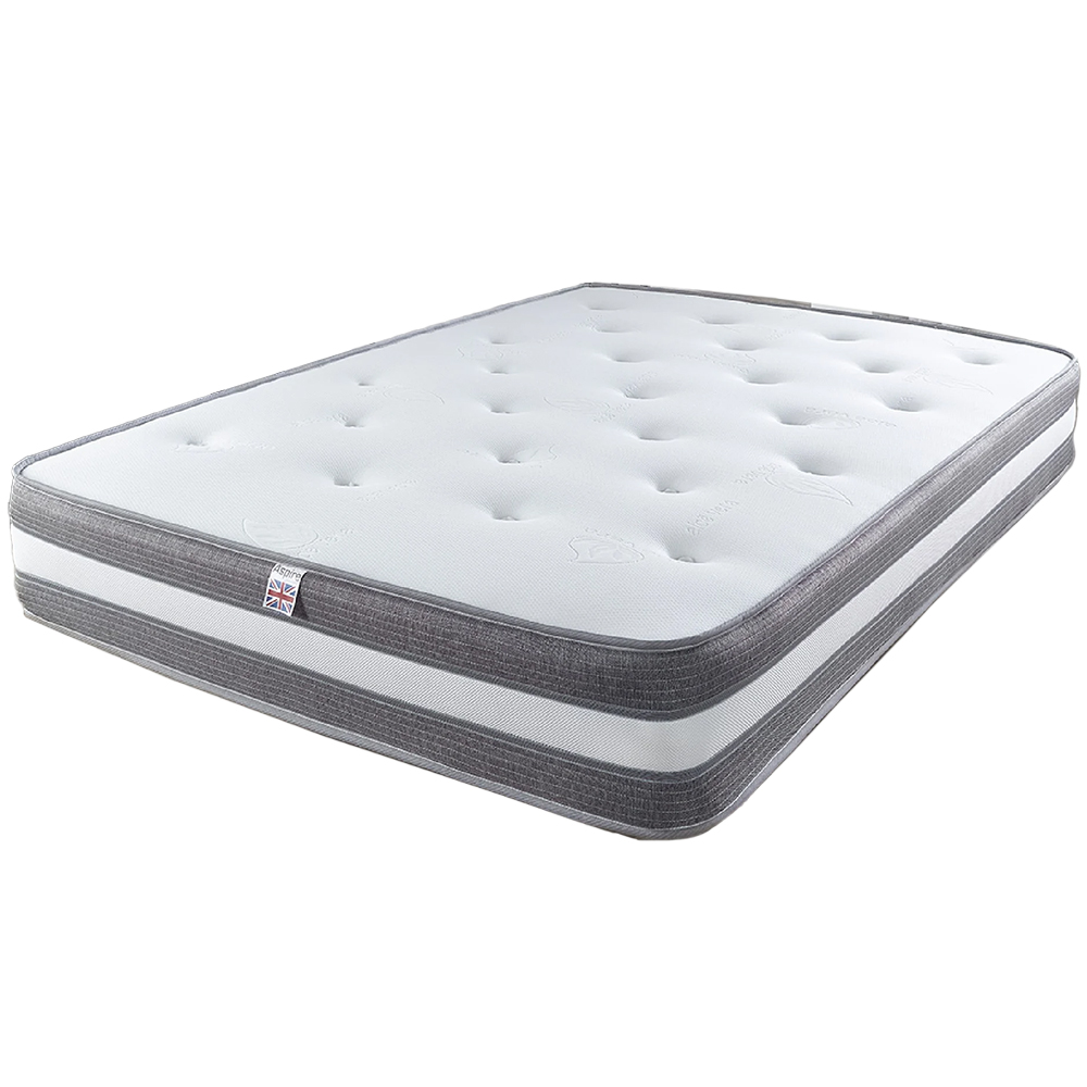 Aspire Small Double Cashmere 1000 Pocket Tufted Mattress Image 1