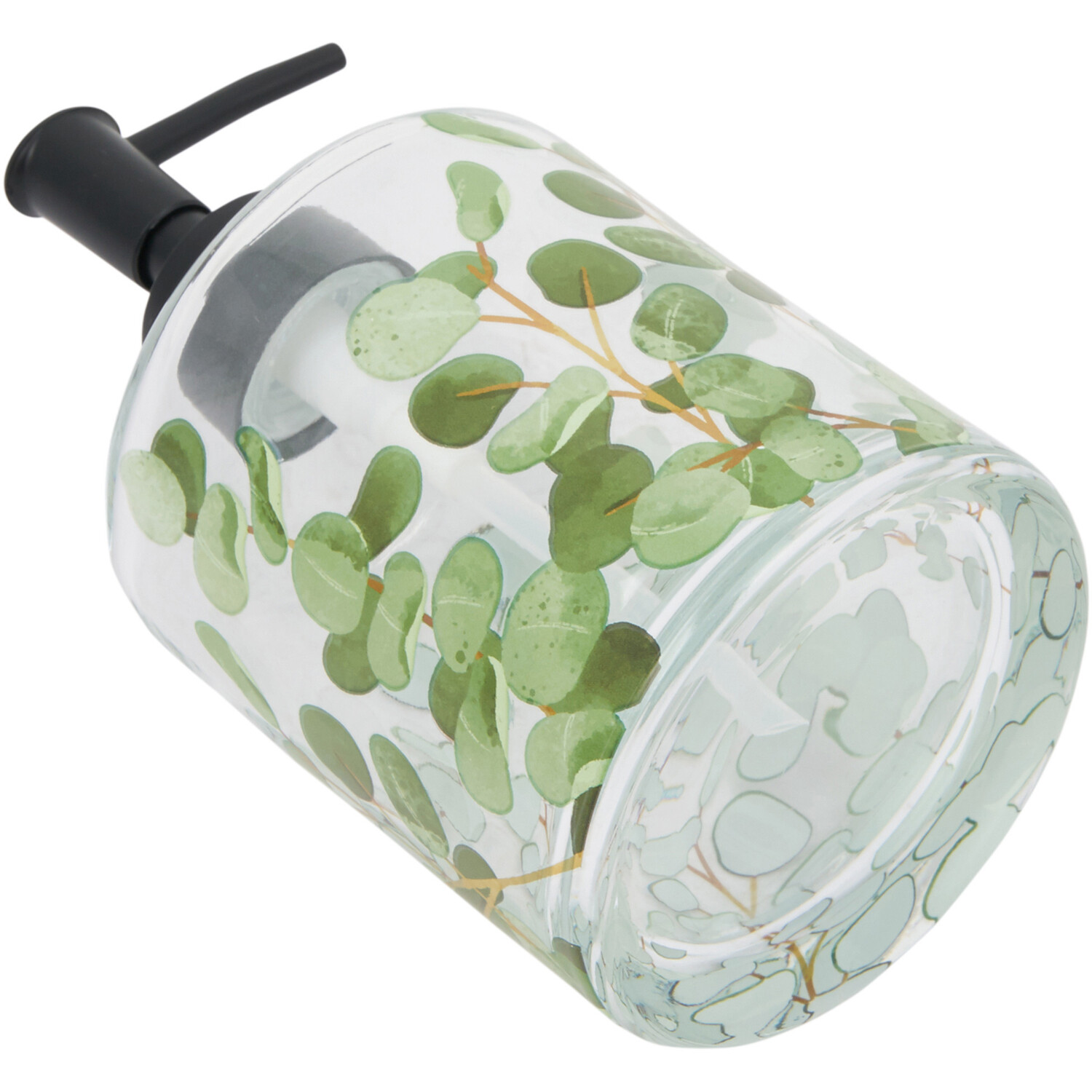 Eucalyptus Glass Soap Dispenser Image 4