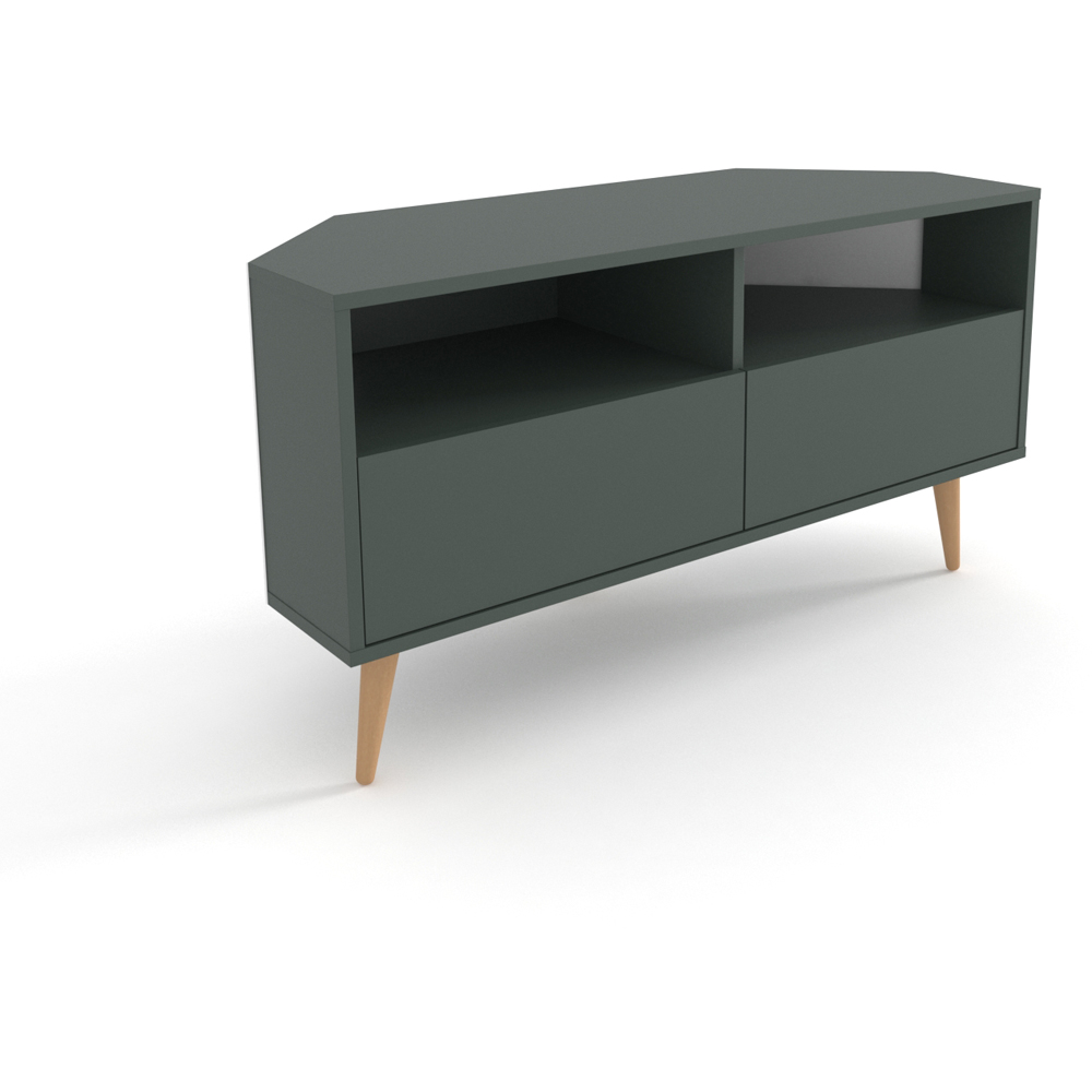 Decorotika Aura 2 Drawer 2 Shelf Silva TV Unit Image 2