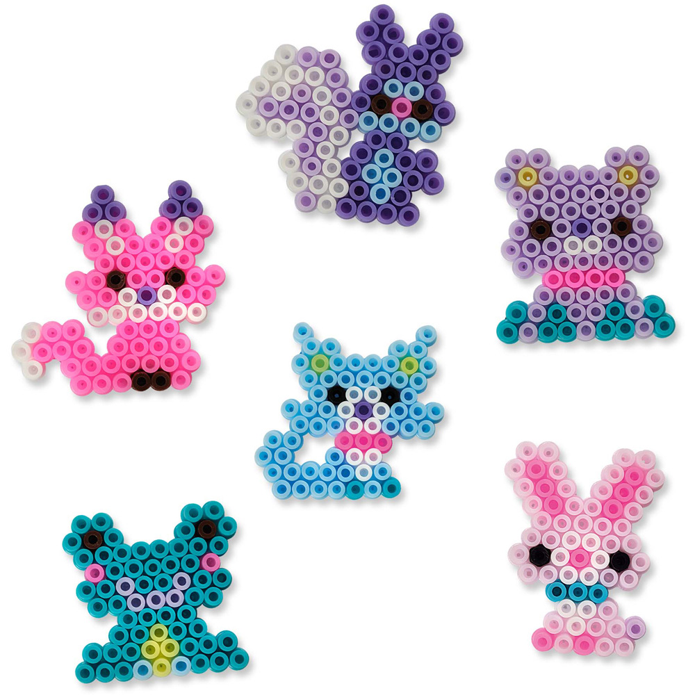 SES Creative Beedz Princesses and Animal Friends Iron On Beads Kit 1600 Piece Image 4