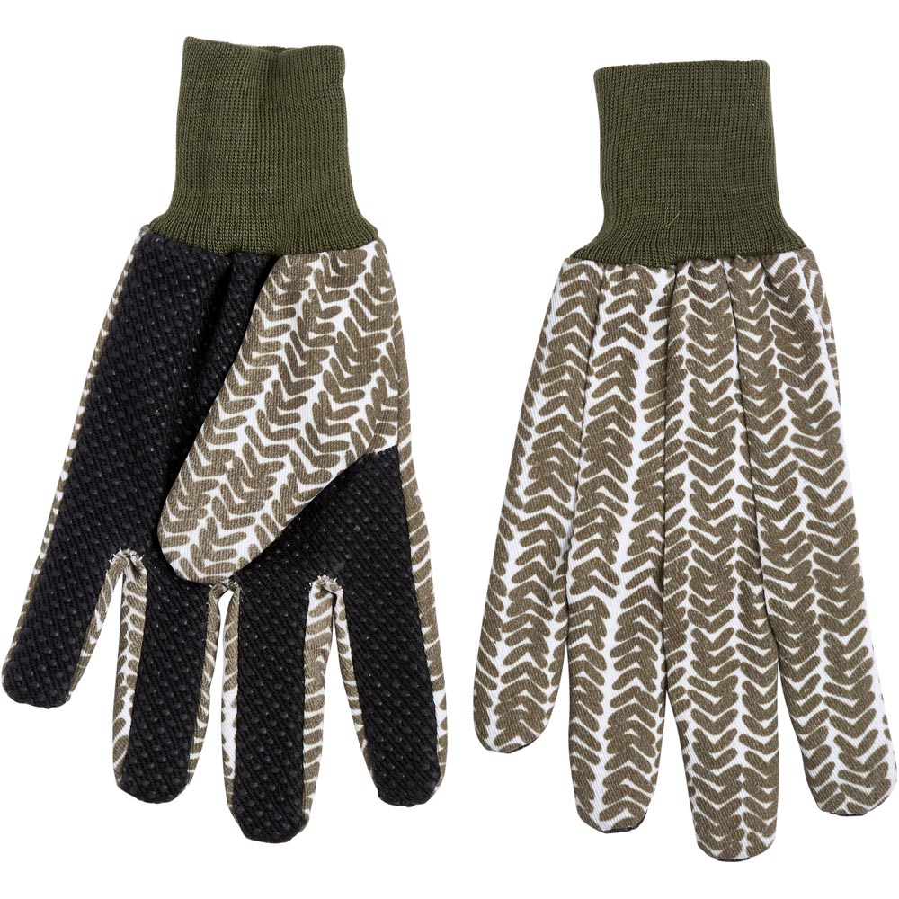 Wilko Medium Seed and Weed Pattern Chunky Garden Gloves Wilko