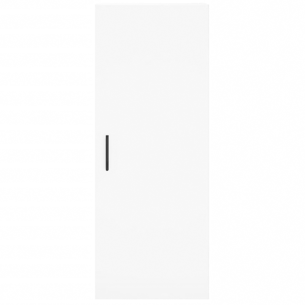 vidaXL 2 Door White Tall Highboard Image 8
