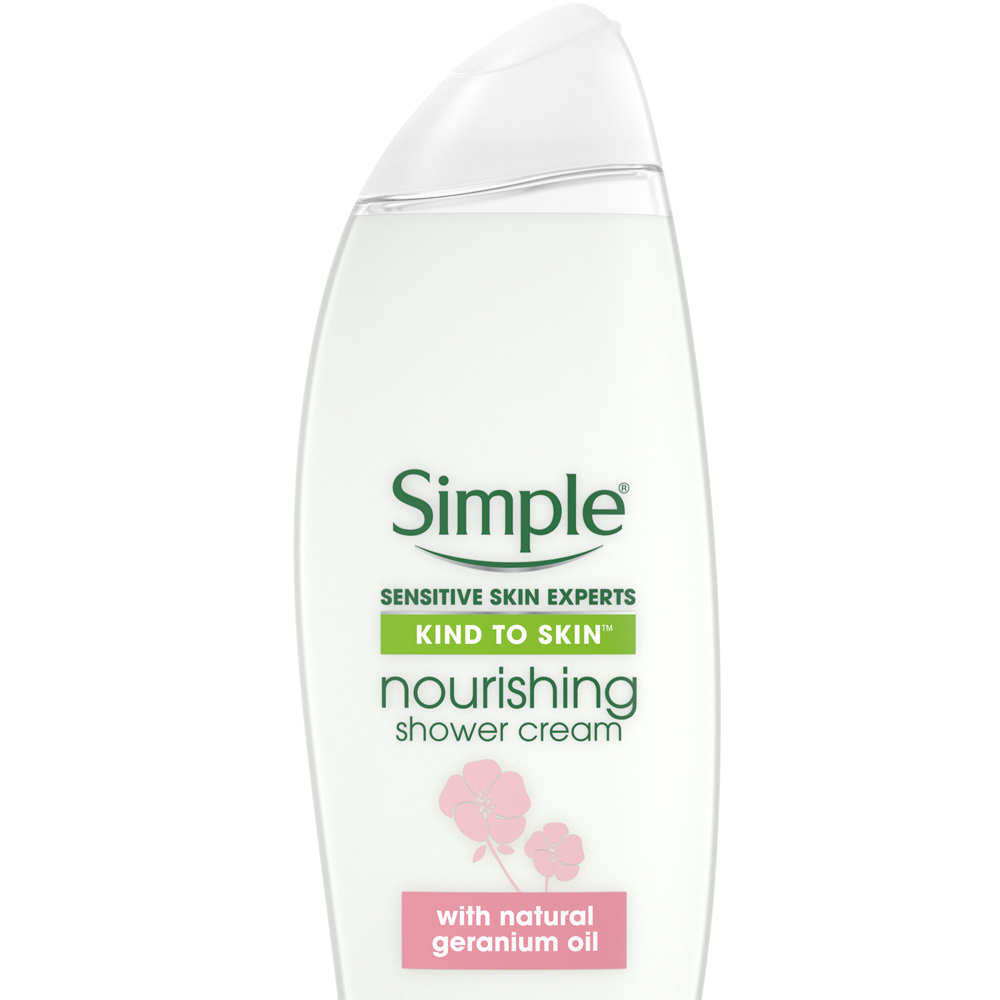 Simple Nourishing Shower Cream 500ml Image 2