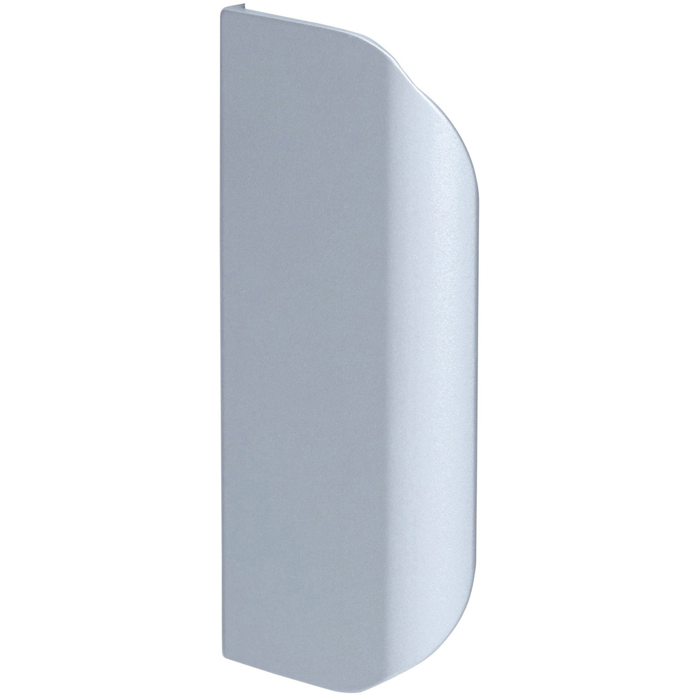 Loft24 Atlas Single Door Mirrored Grey Hanging Cabinet Image 5