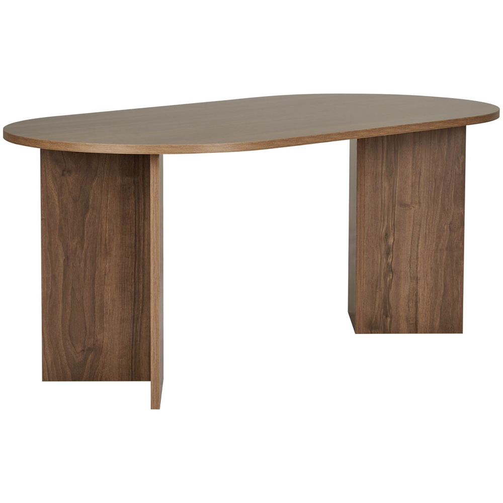 Decortie Sablin 6 Seater Istanbul Walnut Dining Table Image 2