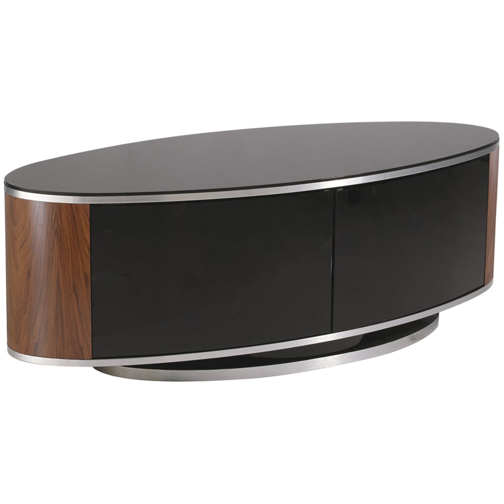 MDA Designs Luna 2 Door Walnut TV Unit Image 2