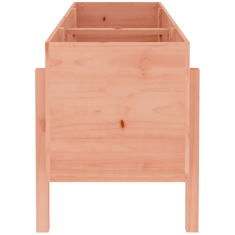 vidaXL Natural Solid Douglas Wood Raised Garden Bed 160 x 50 x 57cm Image 3