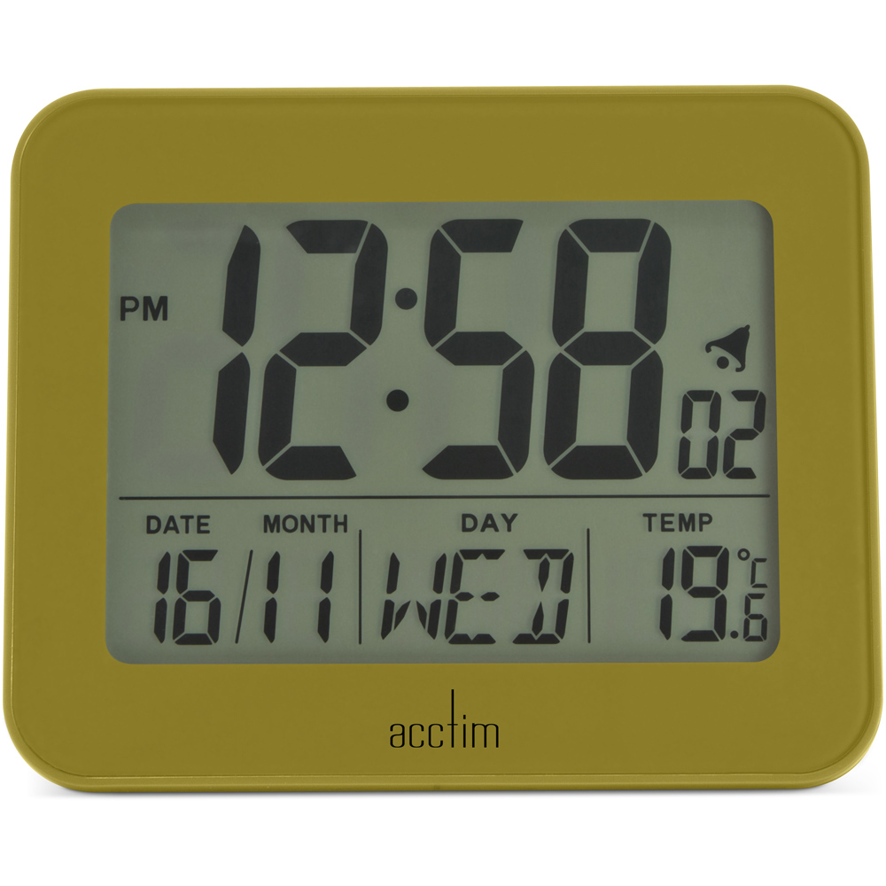 Acctim Otto  Heathland LCD Alarm Clock Image 1