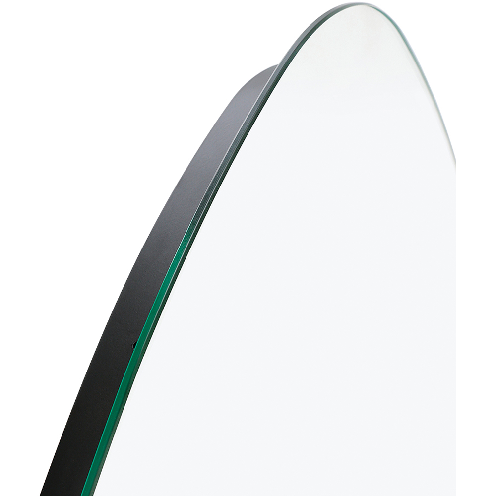 Living and Home Anti Fog Frameless Irregular LED Wall Mirror with and Sensor Switch Image 5