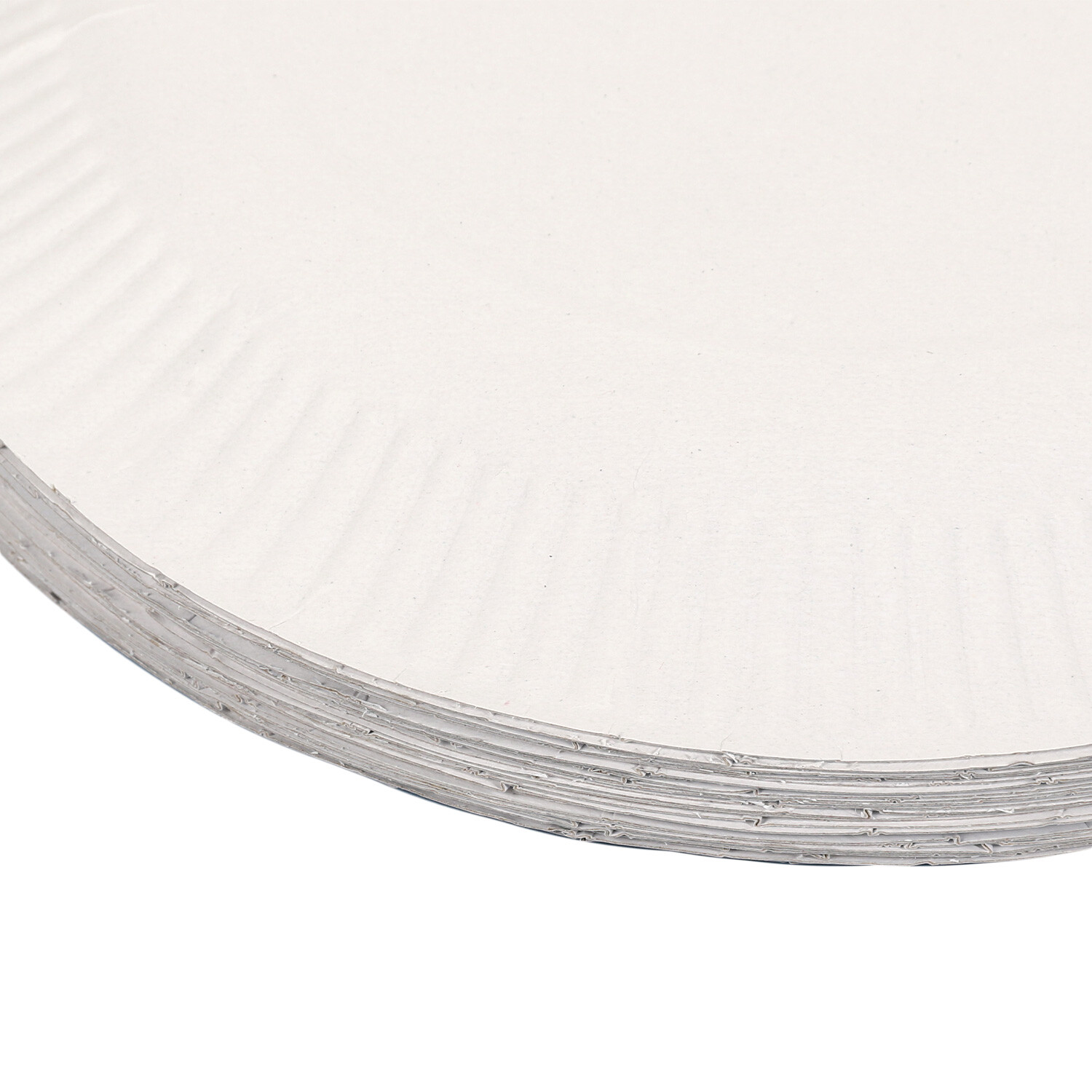 Pack of MyHome Paper Plates - White Image 4