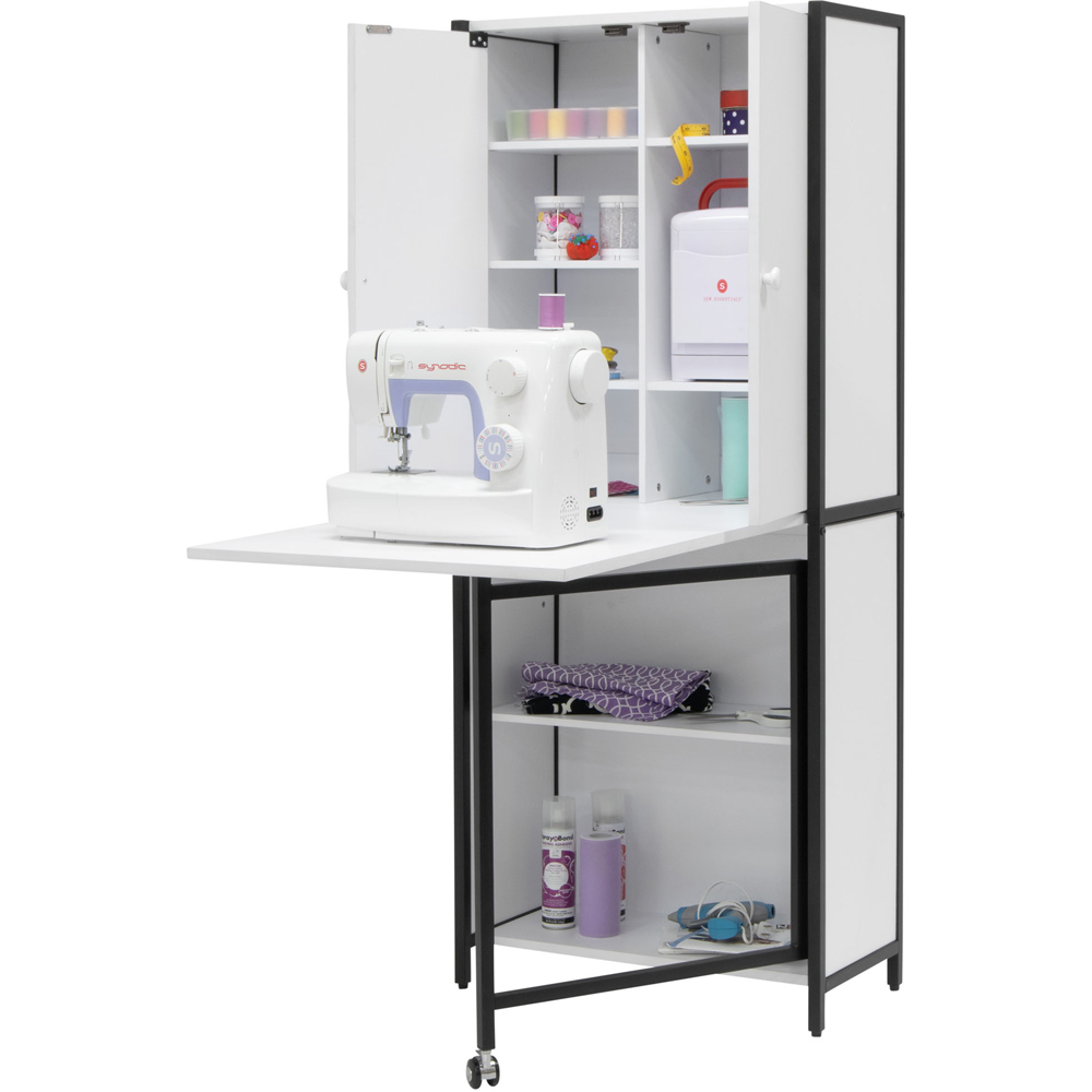 Sewing Online 13387 White Sewing and Craft Armoire Image 4