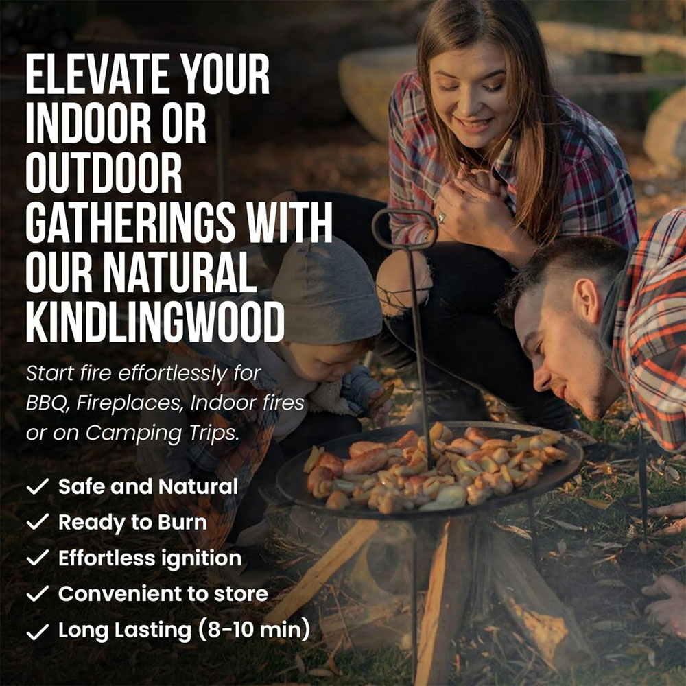 RoyalFire Alderline Kiln Dried Pine Kindling Bag 3kg Image 4