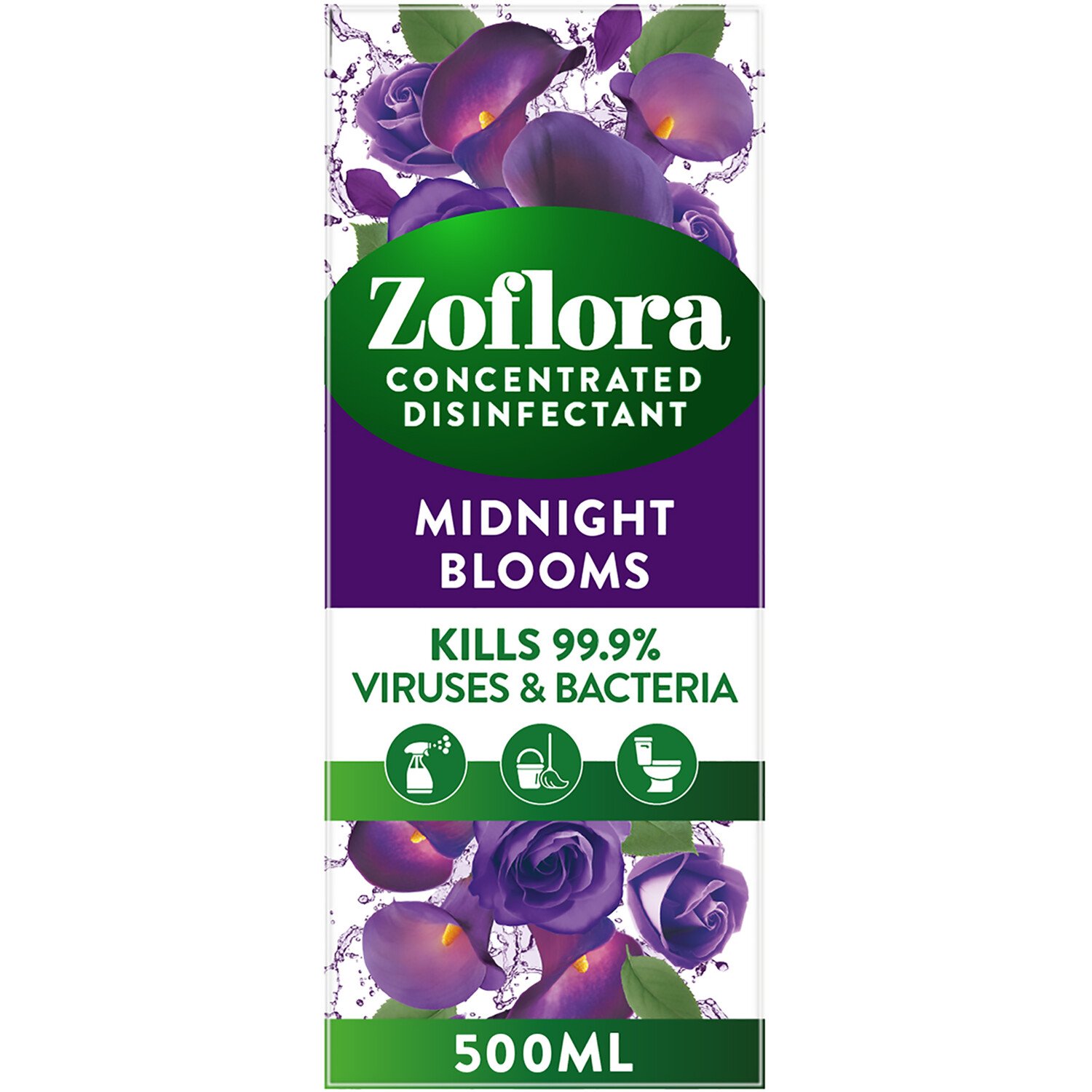 Zoflora Concentrated Disinfectant 500ml Midnight Blooms Image