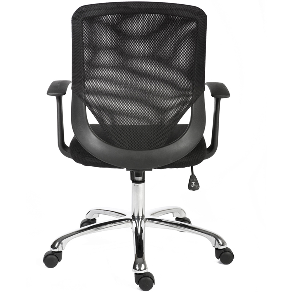 Teknik Nova Black Mesh Swivel Office Chair Image 3