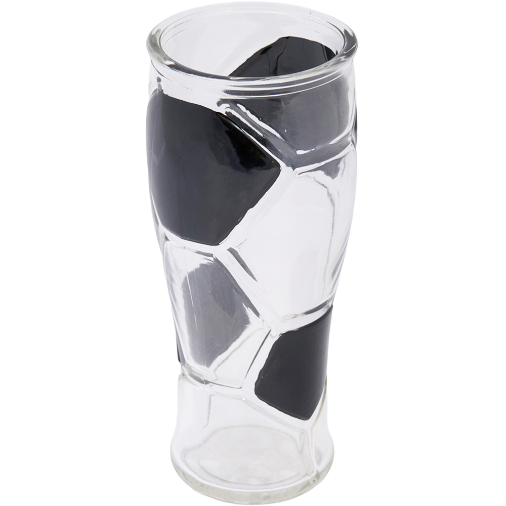 Hand Painted Football Glass Image 4