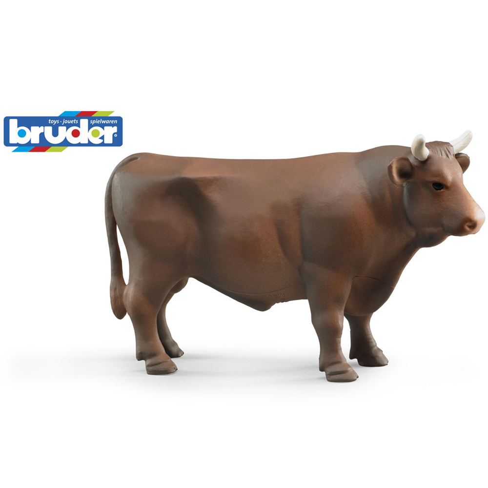 Bruder Brown Realistic Bull Figure Image 4