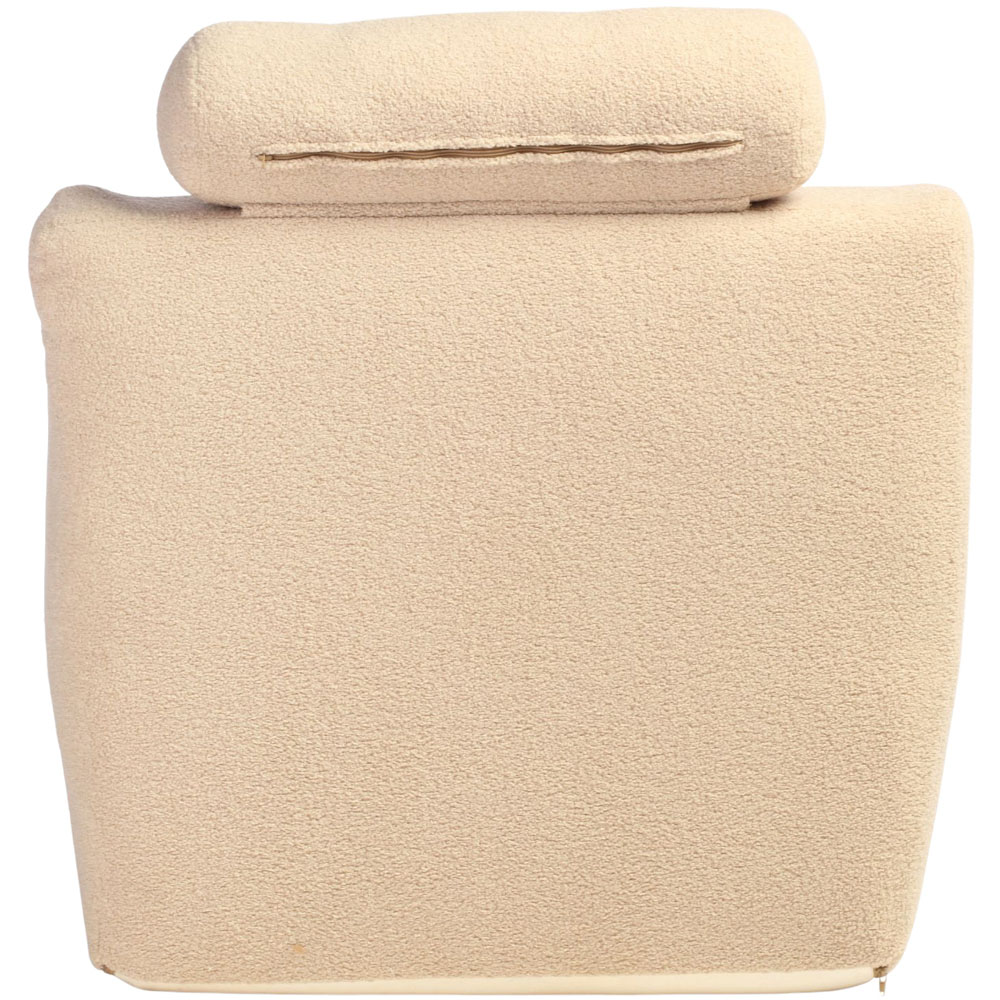 Desser Furniture Latte Boucle Fabric Cosy Chair Image 5