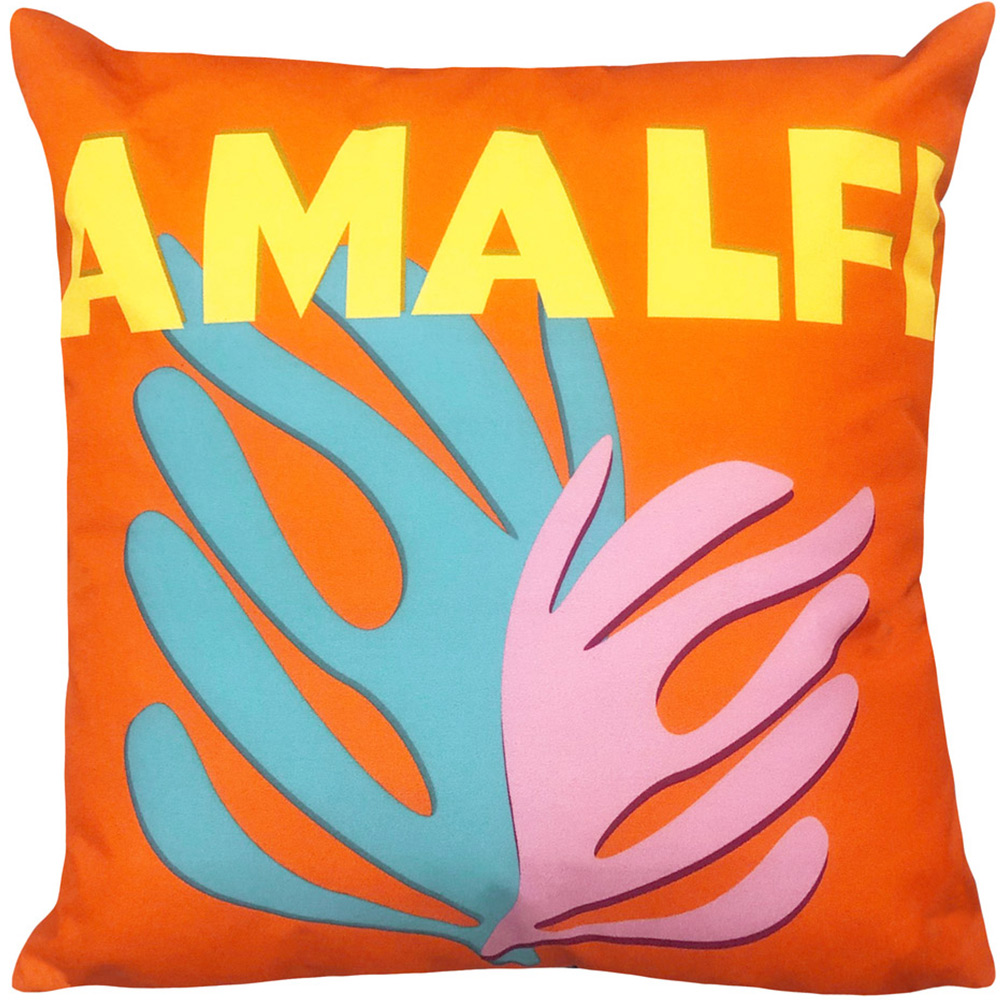 furn. Amalfi Multicolour UV and Water Resistant Outdoor Cushion Image 1