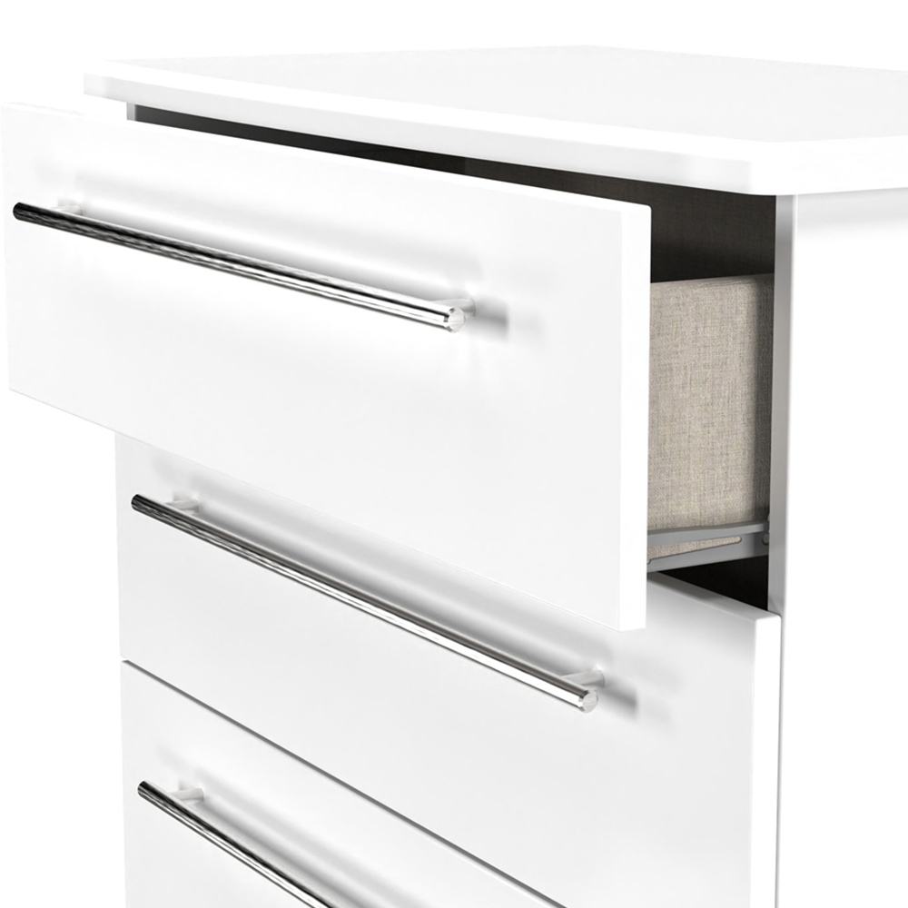 Crowndale Sherwood 5 Drawer Porcelain Matt Chest of Drawers Image 6
