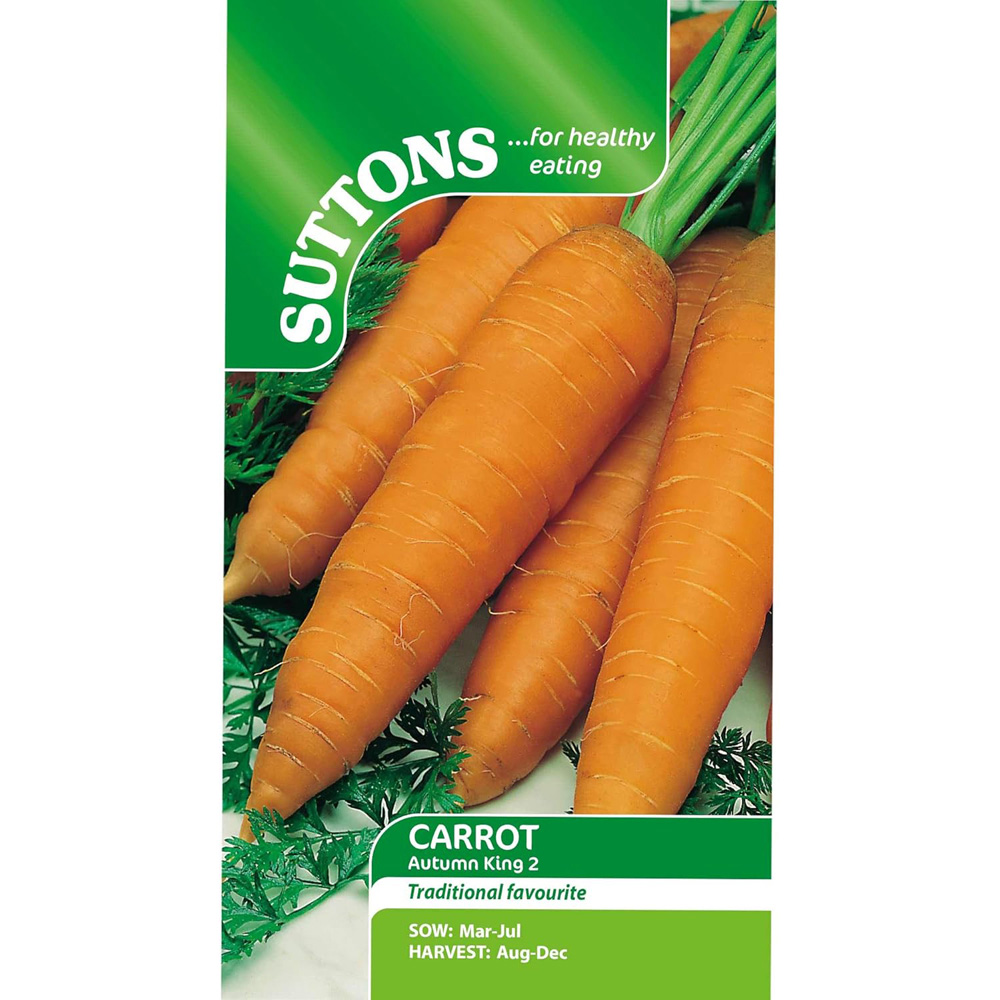 Thompson and Morgan Carrot Autumn King 2 Seeds Image 2