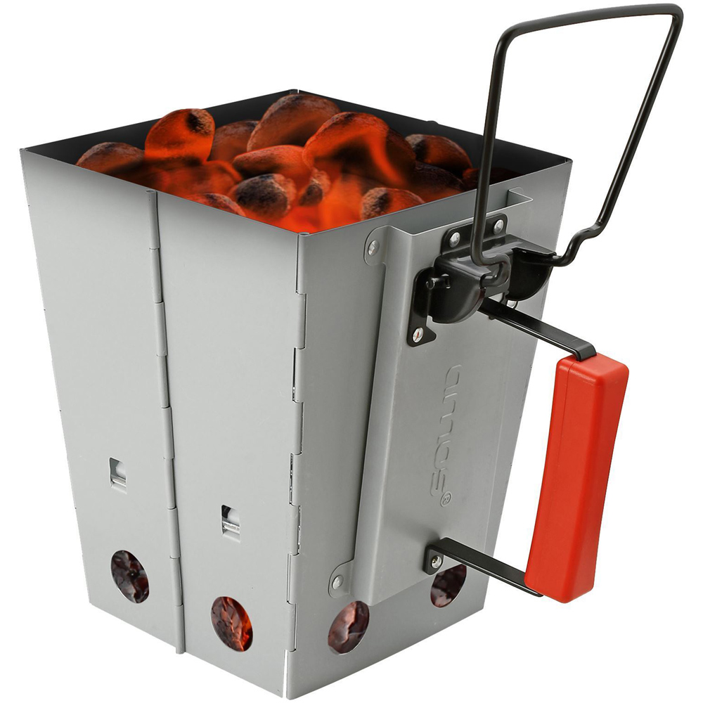 AMOS Collapsible Charcoal Chimney Starter Wilko