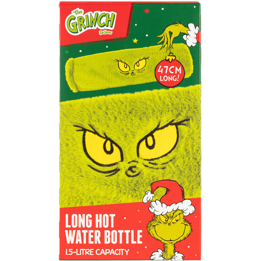Grinch Green Hot Water Bottle Green Image 3