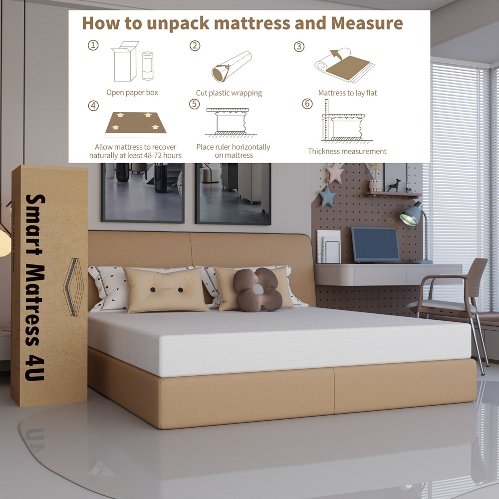 Sliding Wardrobes 4U Small Single Smart Hard Foam Pressure Relief Mattress Image 4