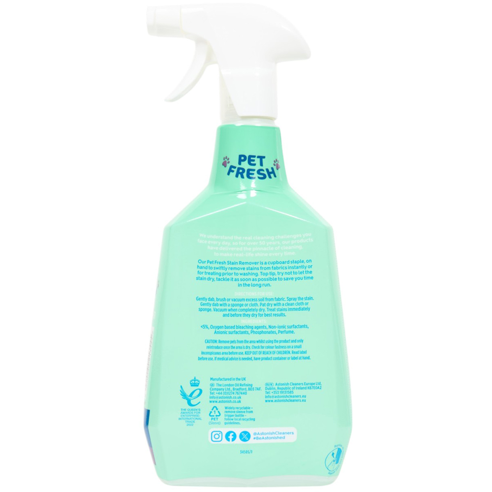 Astonish Pet Stain Remover Image 2