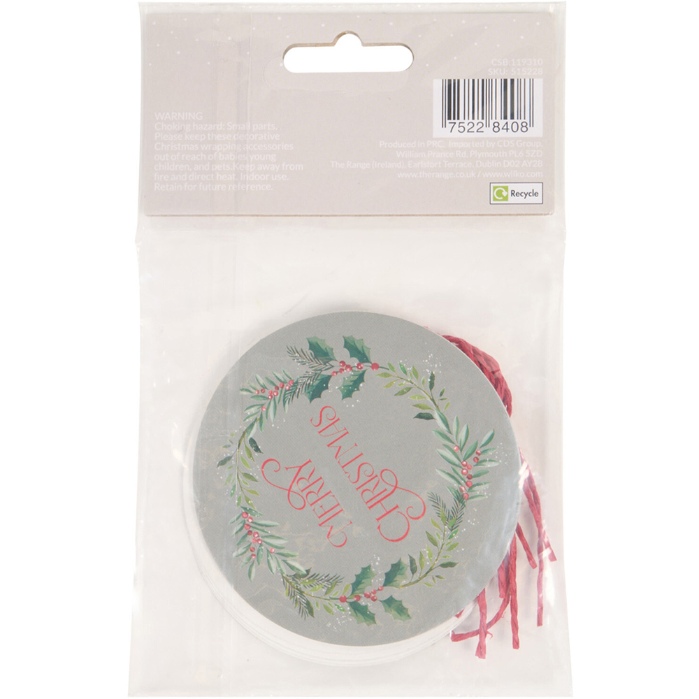 Pack of 12 Highland Cow Design Gift Tags Image 2