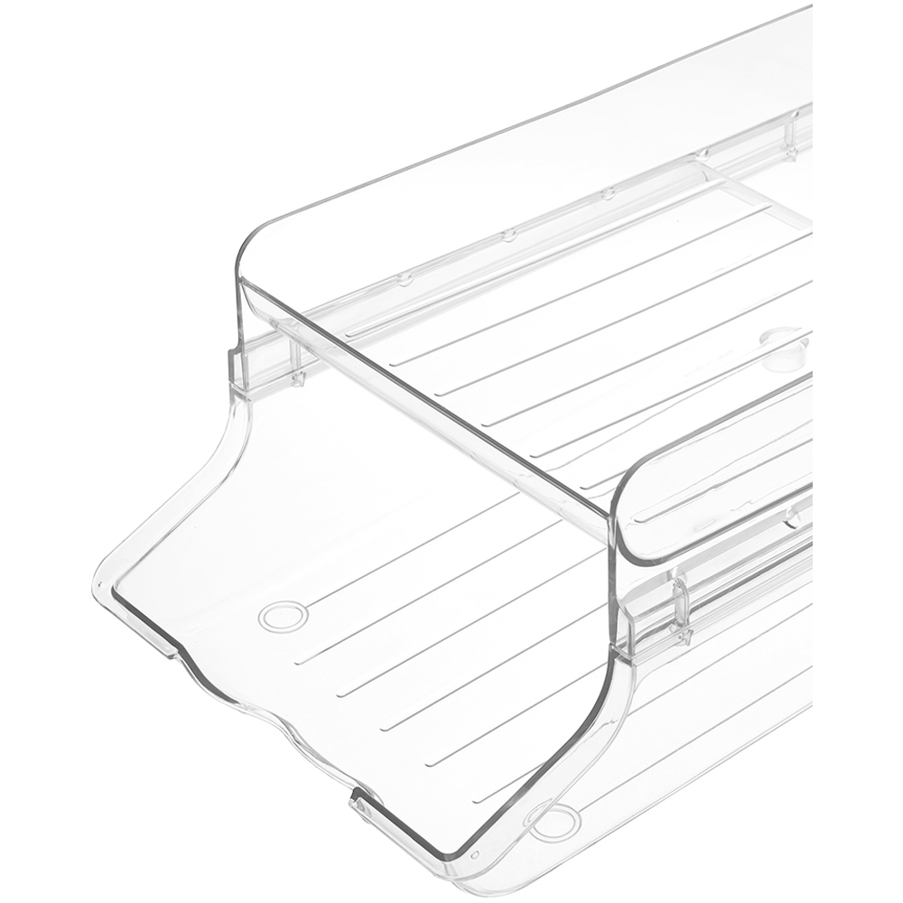 Living and Home 2-Tier Clear Rolling Can Dispenser 37 x 20 x 14.5cm Image 4