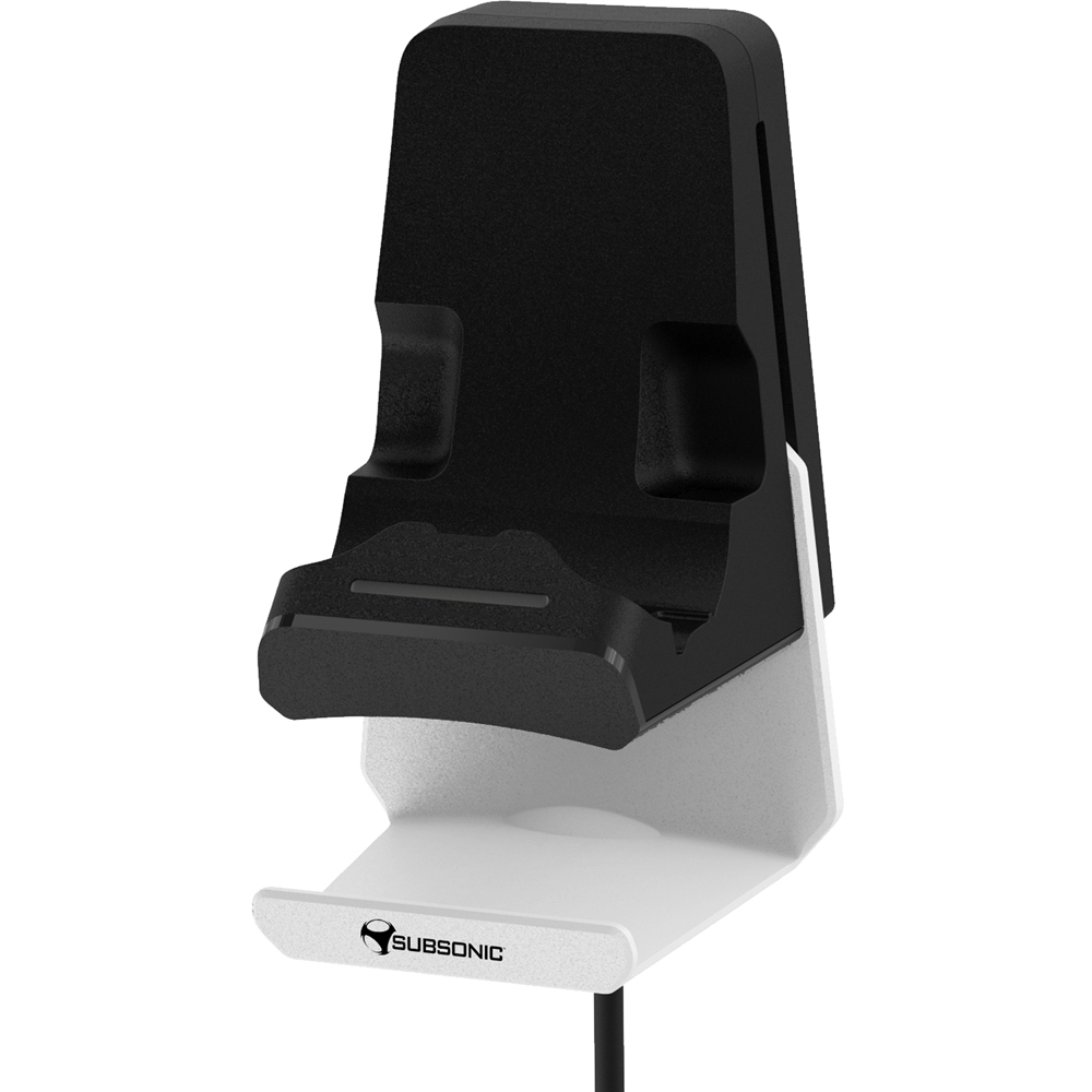Subsonic PS5 and PS5 Slim Controller Charging Dock with Headset Holder Image 5
