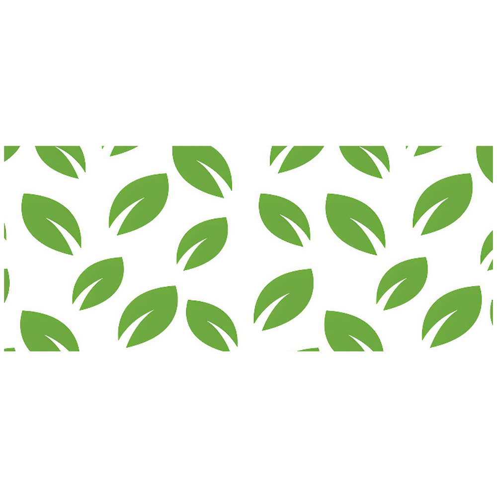 Warren Reed Designer Leaves Pattern Glass Bathroom Splashback 25 x 60cm Image 2