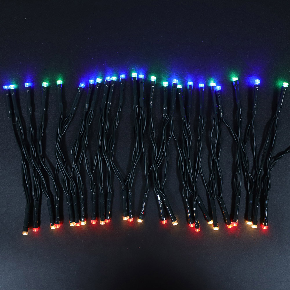 48 LED Battery Lights Multicolour Image 3