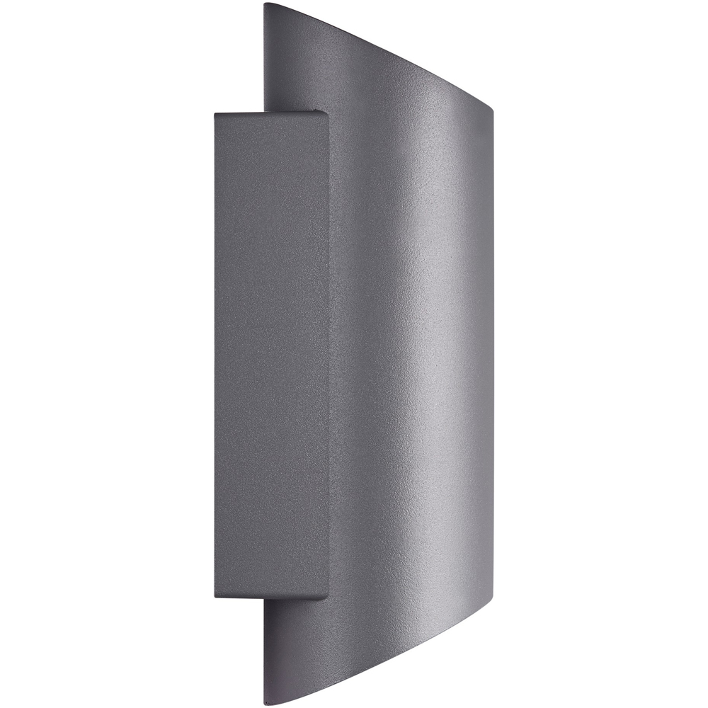 Nordlux Nico Round 22 Anthracite Wall Light Image 3