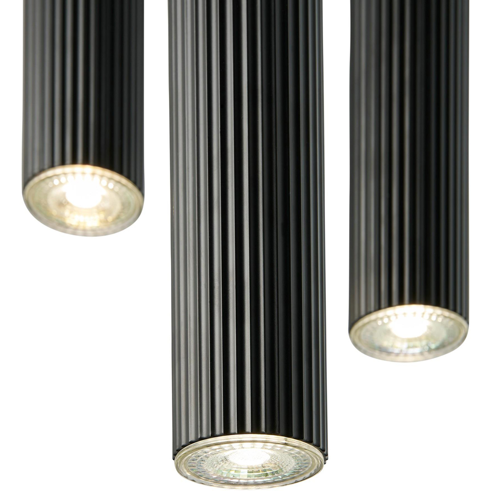 Nordlux Vico 3-Rondel Black Pendant Light Image 4