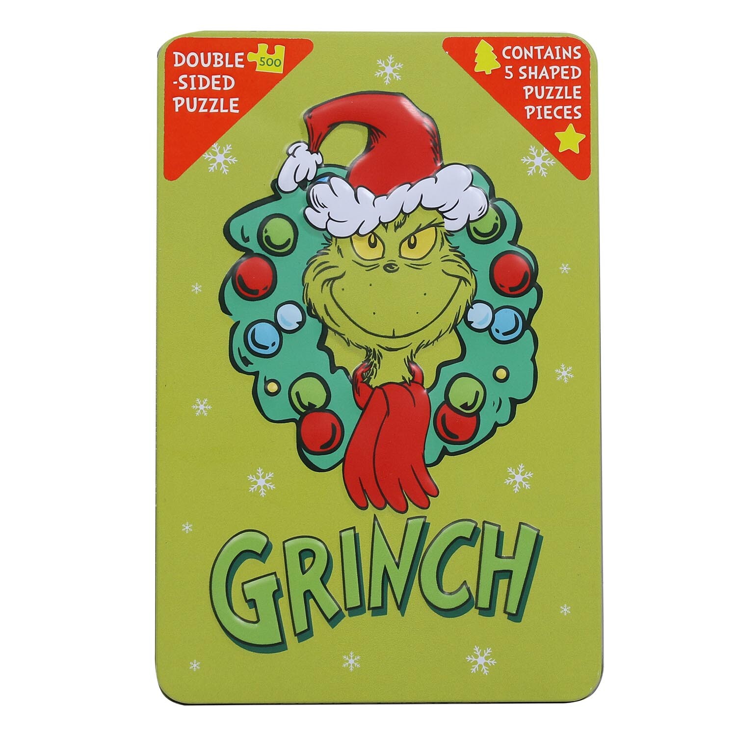 G&G The Grinch Double Sided Puzzle 500 Piece Image