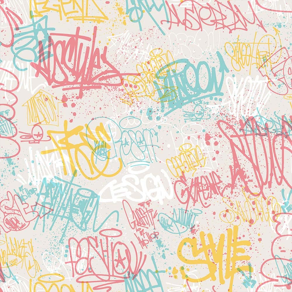 Muriva Sketched Multi Wallpaper Image 1