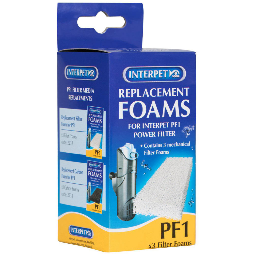 Interpet Power Filter Replacement Foams - PF1 Filter Image
