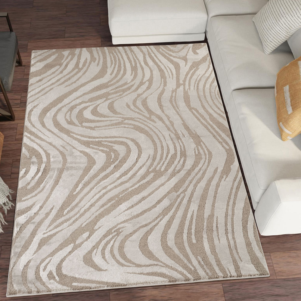 Desire Rugs Hamilton Mocha Marble Rug 80 x 150cm Image 2