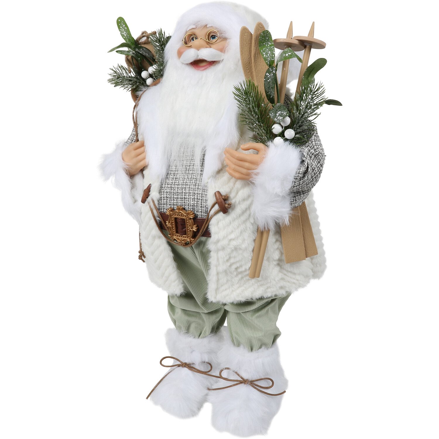 Cosy Cottage Standing Santa Image 2